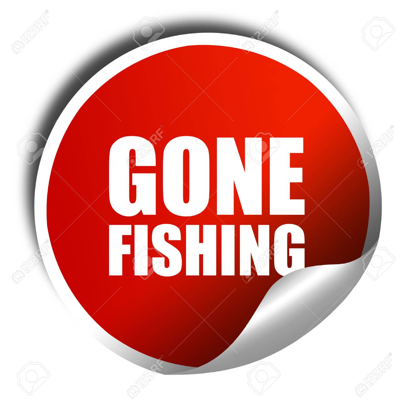 gone fishing