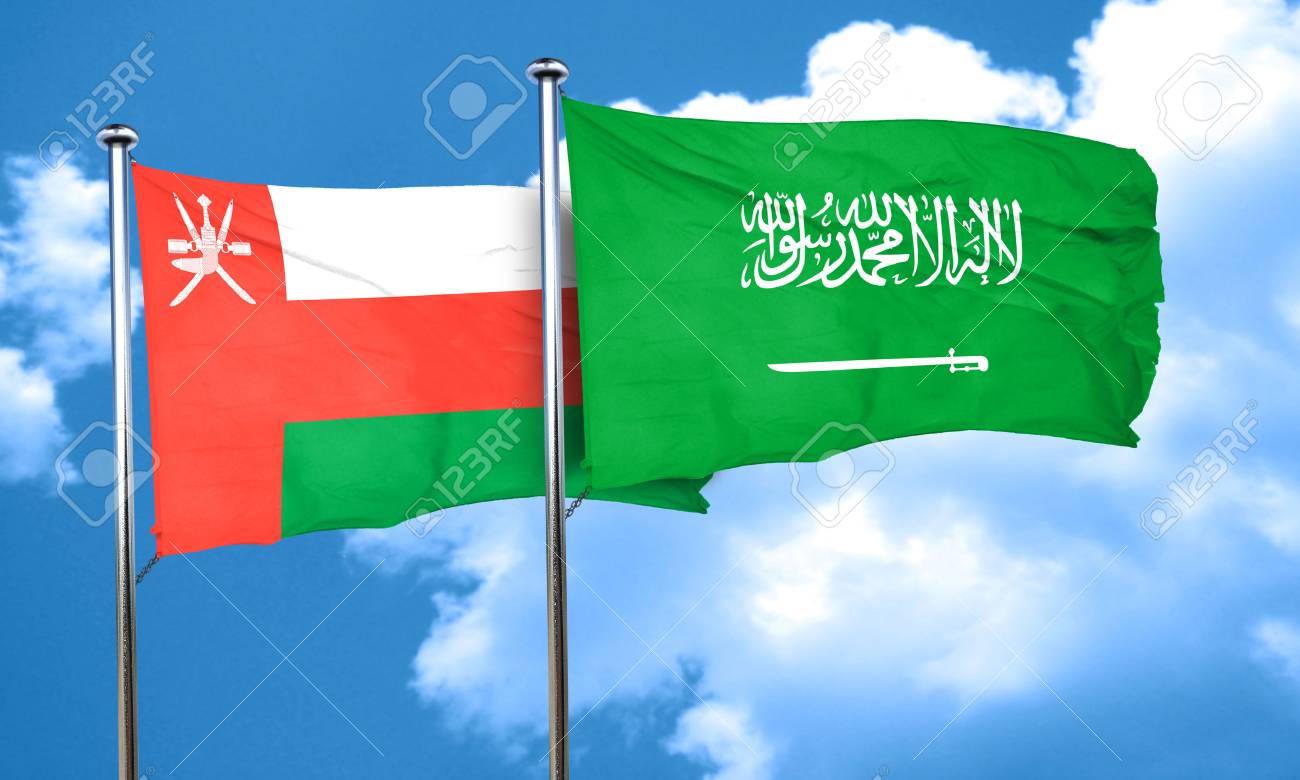 Image result for saudi arabia and oman flag