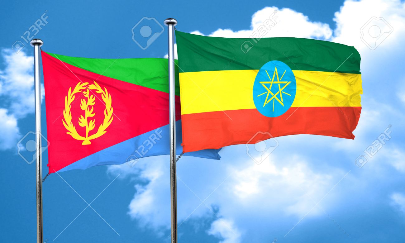 eritrea flag with ethiopia