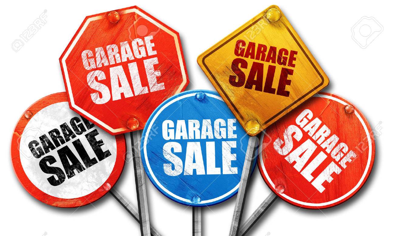 garage sale 3d rendering street signs garage sale signs for sale