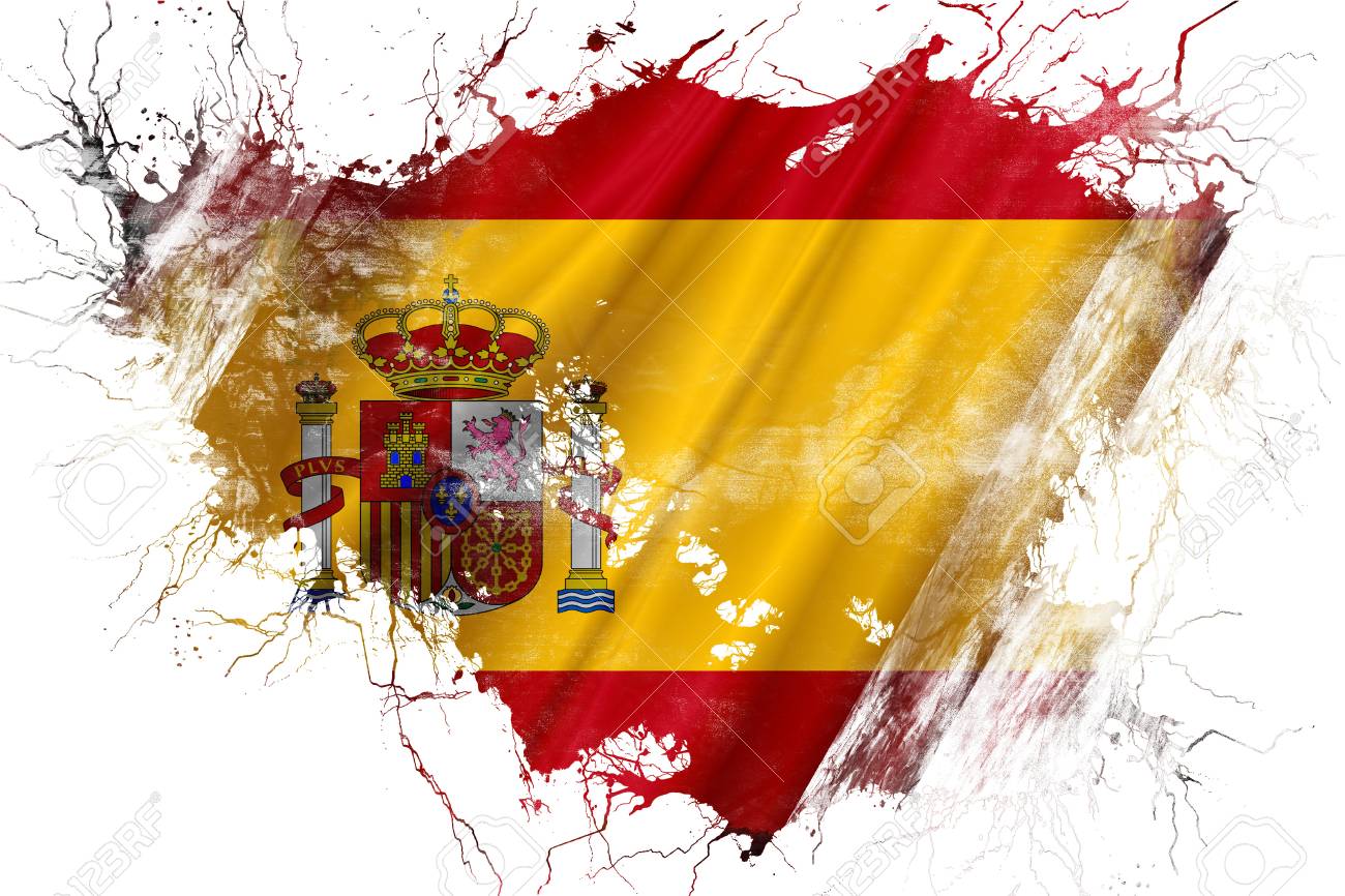 Grunge Antigua Bandera Española Fotos, Retratos, Imágenes Y Fotografía De  Archivo Libres De Derecho. Image 72120611.
