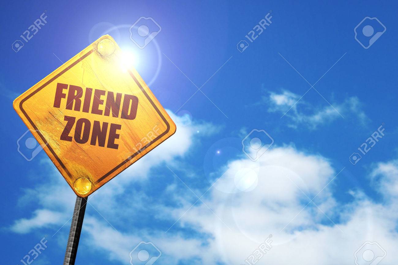 Friend Zone, 3D Rendering, Traffic Sign Stock Photo, Picture and Royalty  Free Image. Image 72938448., image size:1300x866