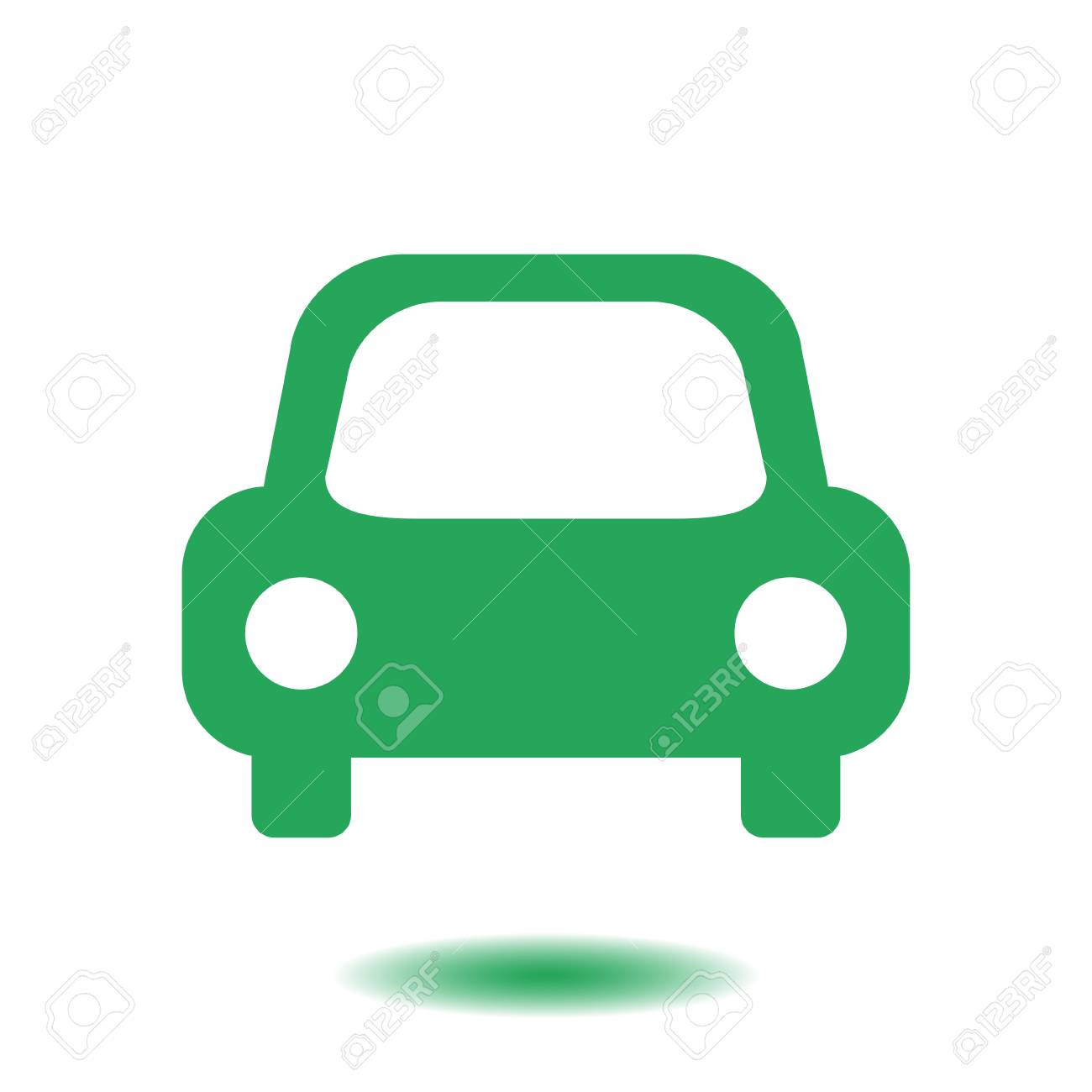 transport icon car sign