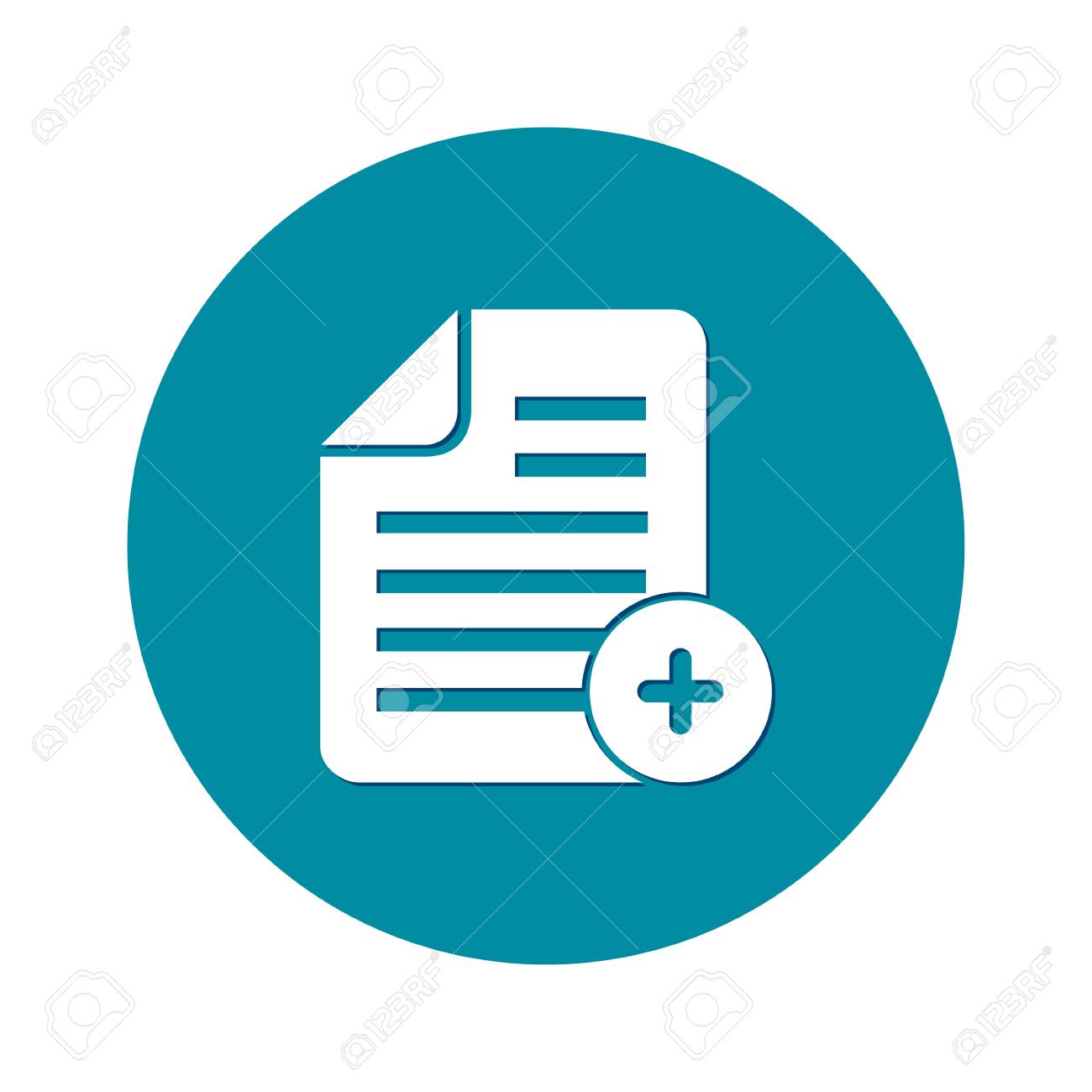 document with ok icon add paper attach page royalty free cliparts free add paper