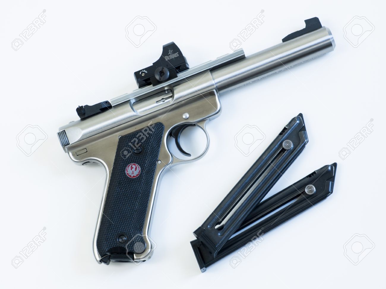 the ruger mk iii is a 22 long rifle semi automatic pistol