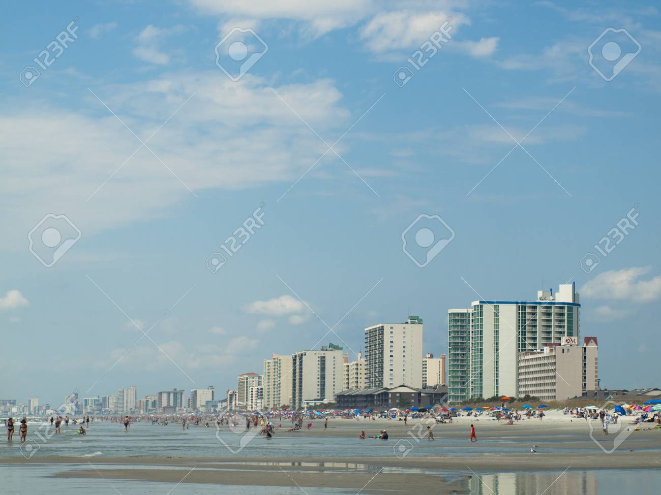 myrtle beach is a coastal city on the east coast of the united