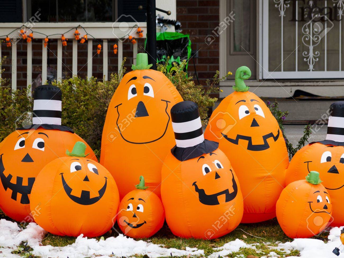 halloween decorations in the front yard of a house on halloween stock photo 15982376 - Halloween Inflatable Yard Decorations halloween decorations in the front yard of a house on halloween stock photo 15982376 - Halloween Inflatable Yard Decorations
