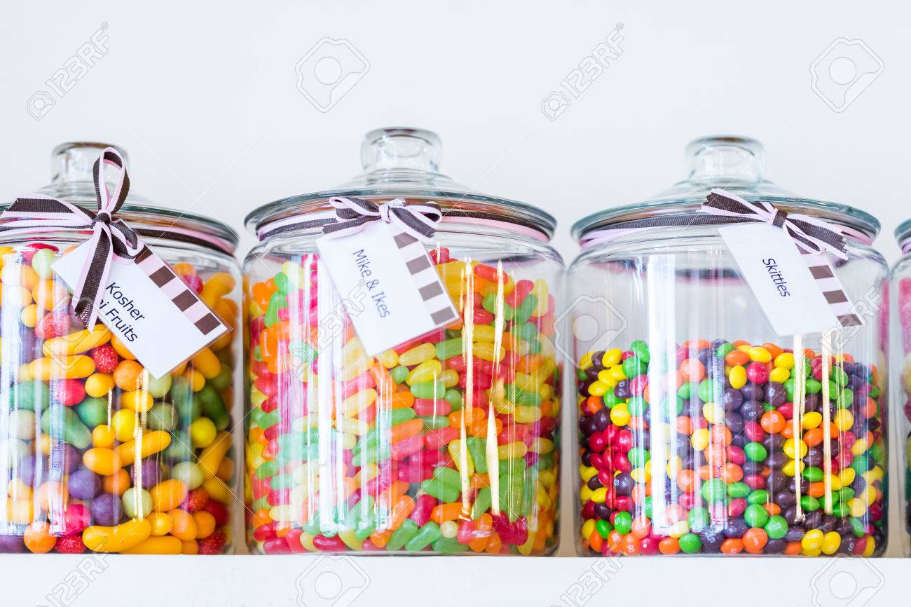 Boutique Candy Store. Stock Photo 