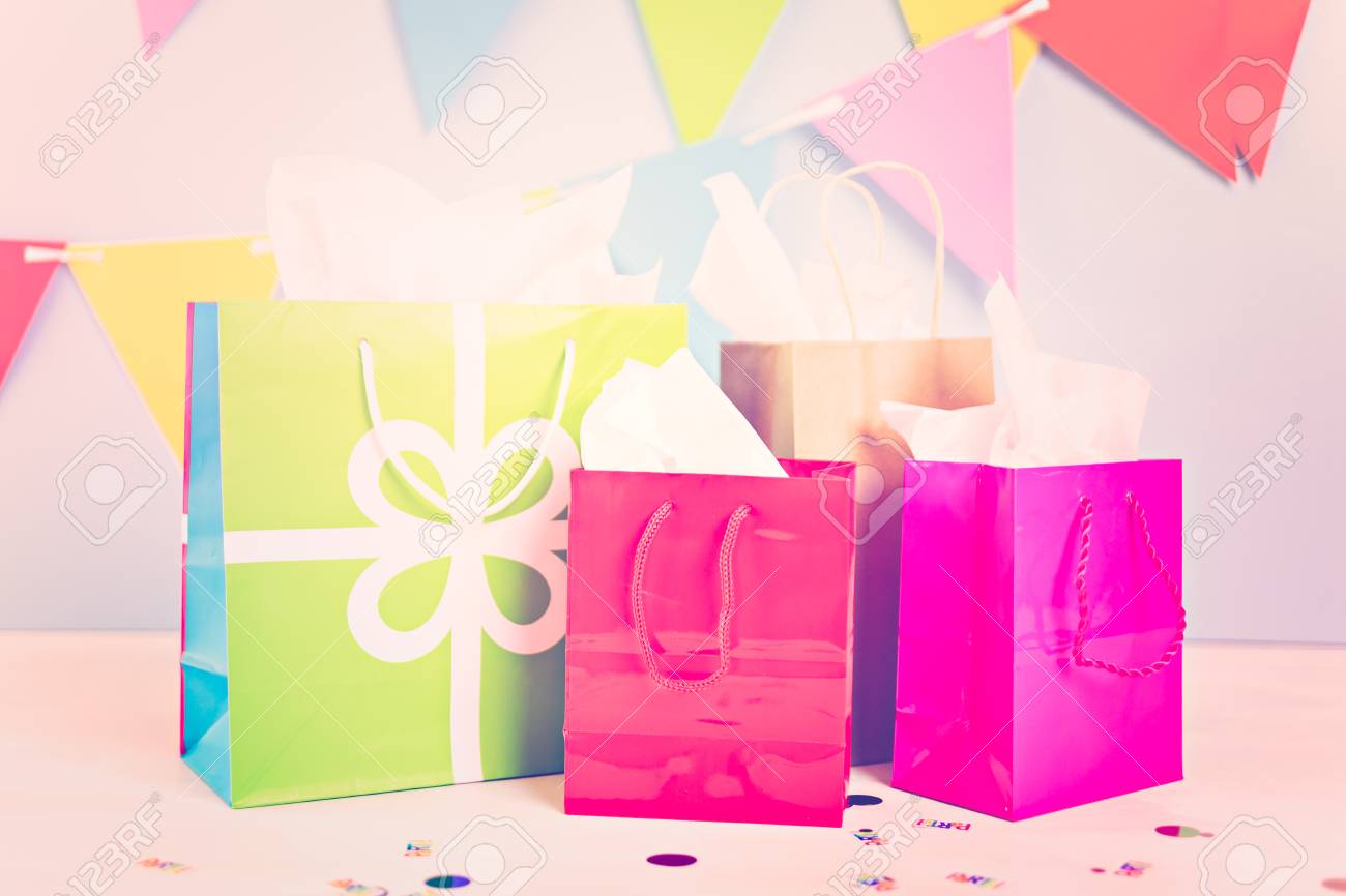 kids birthday party gift bags