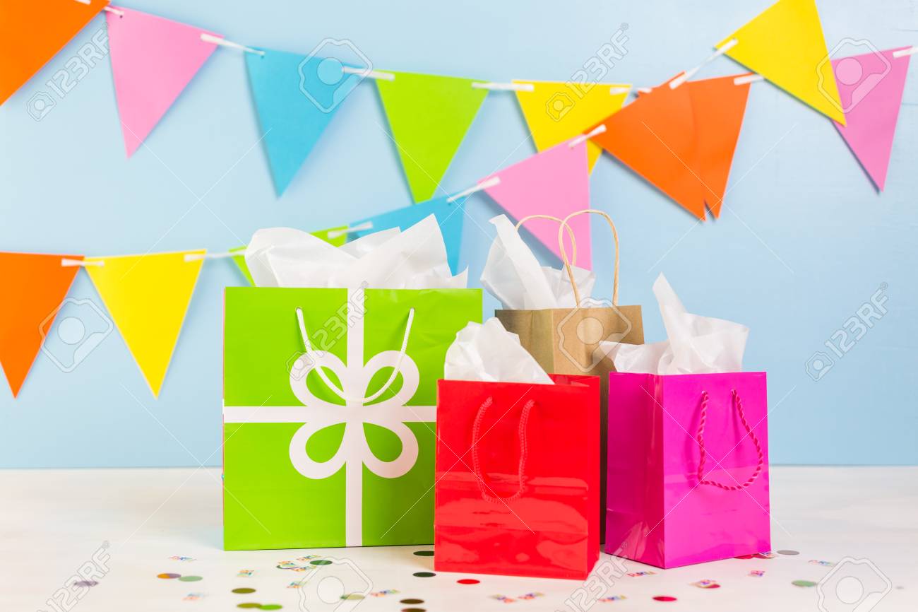 kids birthday party gift bags