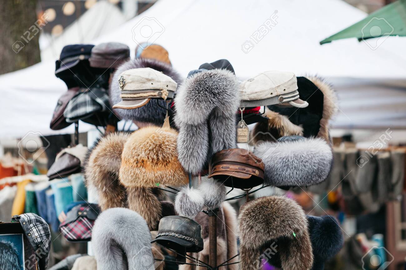 real fur hats