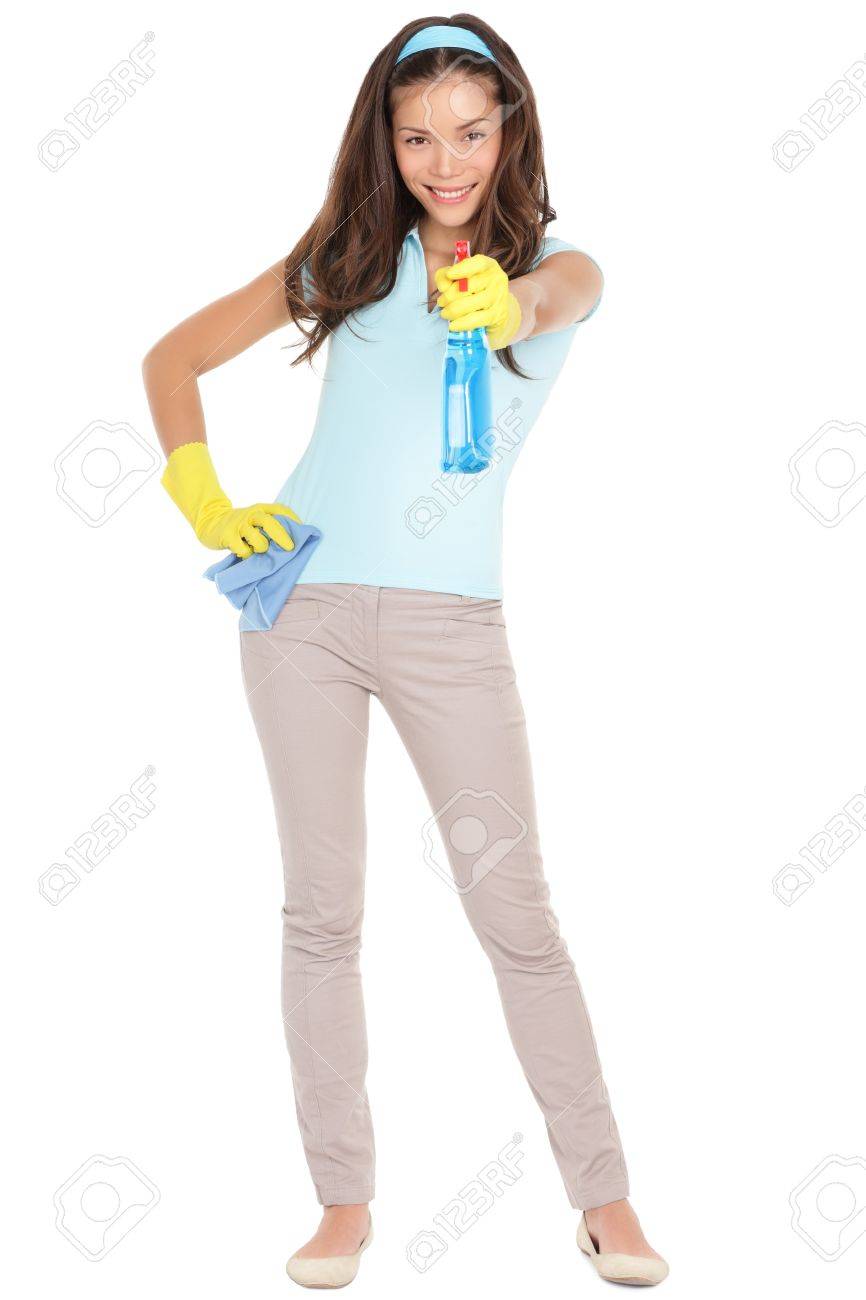 cleaning lady image