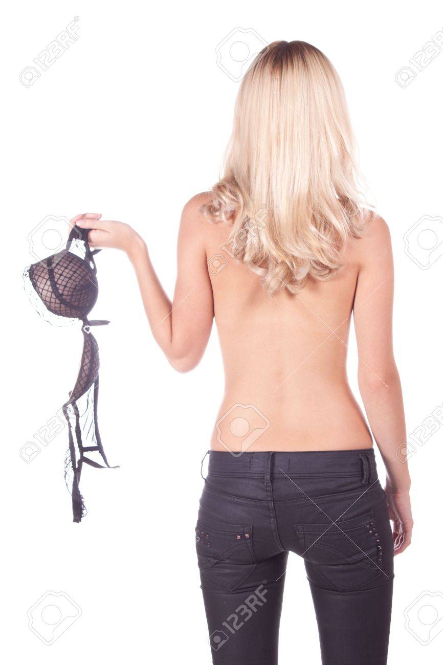 スタジオ撮影ブロンドの女の子 被写体の美しさ 女性の身体 の写真素材 画像素材 Image