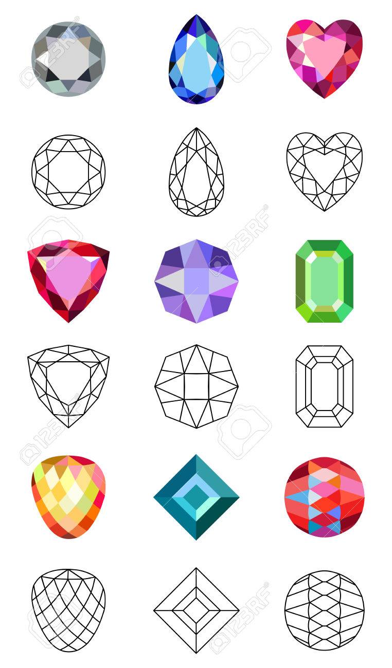 flat style low poly