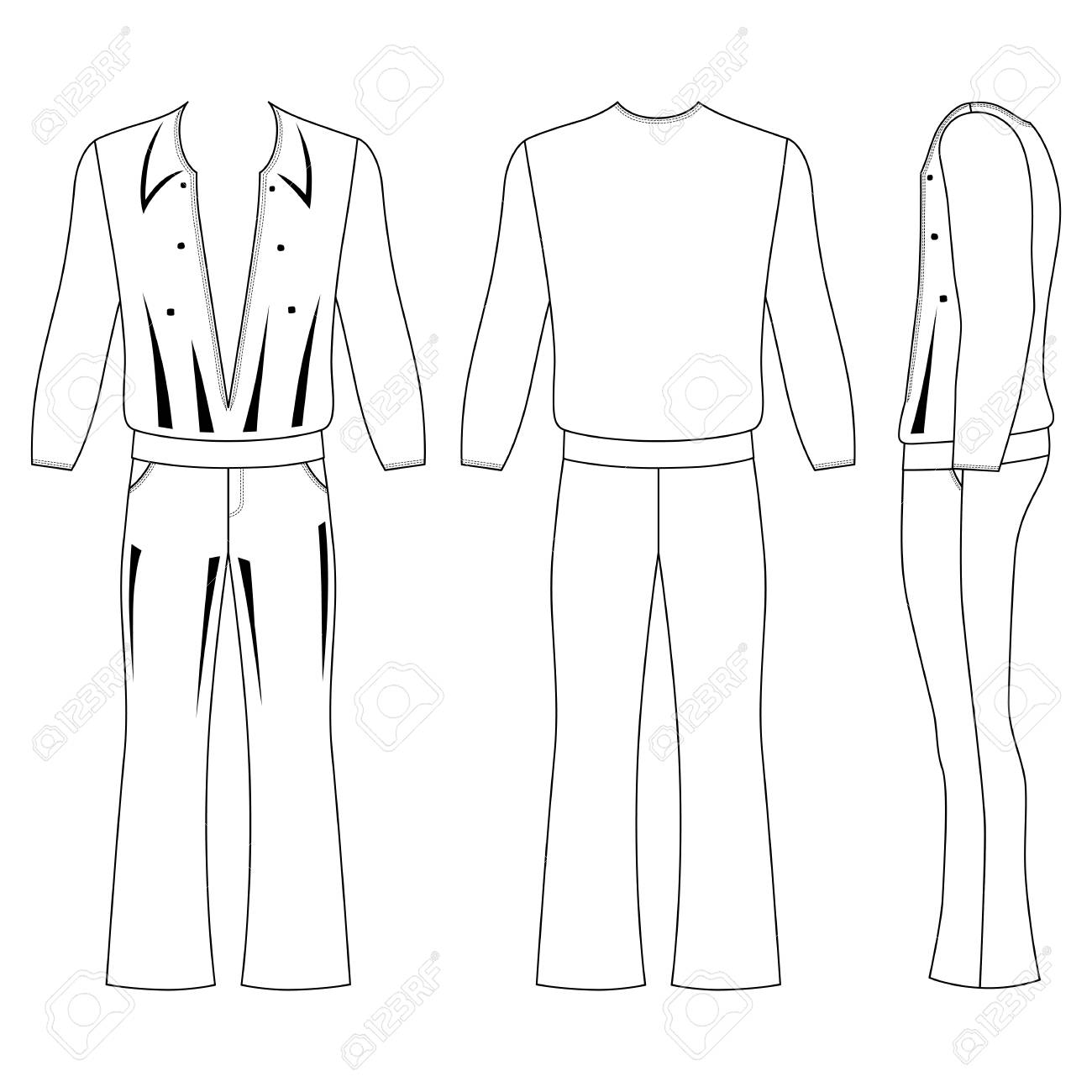 costume template
