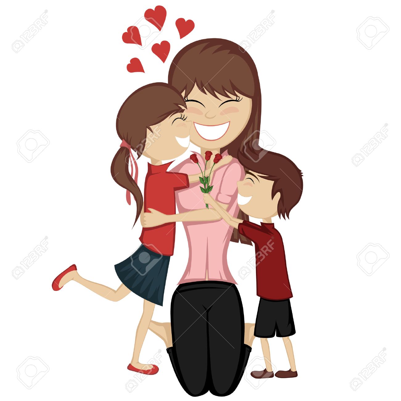 ママ コレクション かわいいブルネットの女の子や男の子驚き彼らのお母さんを愛する のイラスト素材 ベクタ Image 3723 ママ コレクション かわいいブルネットの女の子や男の子驚き彼らのお母さんを愛する のイラスト素材 ベクタ Image 3723