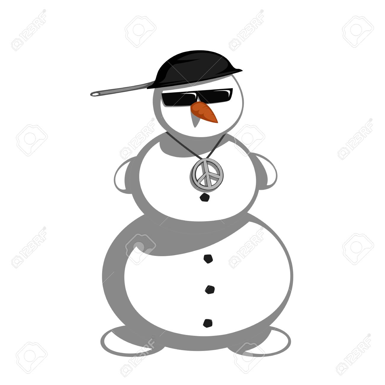 Snow man Mr