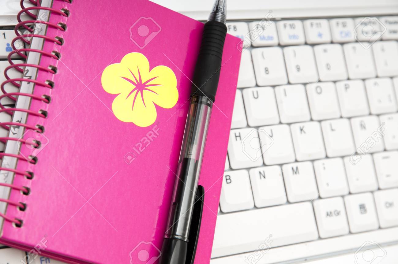 Computer Notes To Jot Down Notes Useful Stock Photo Picture And Royalty Free Image Image 19574625