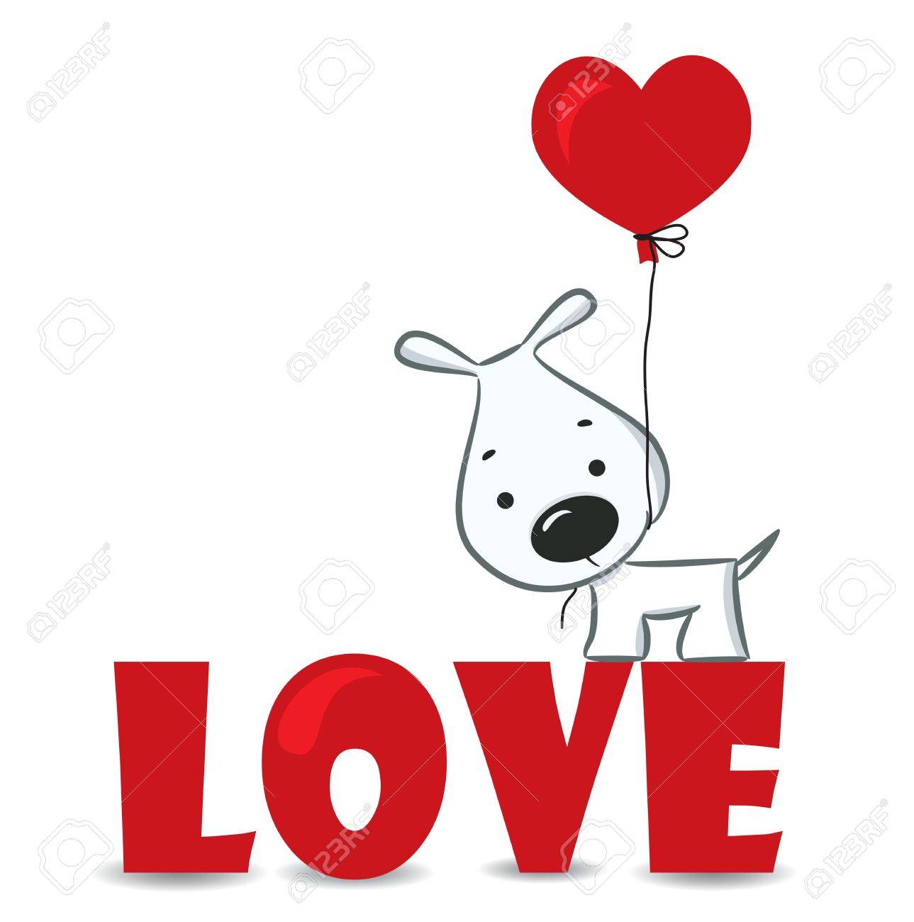 heart on word