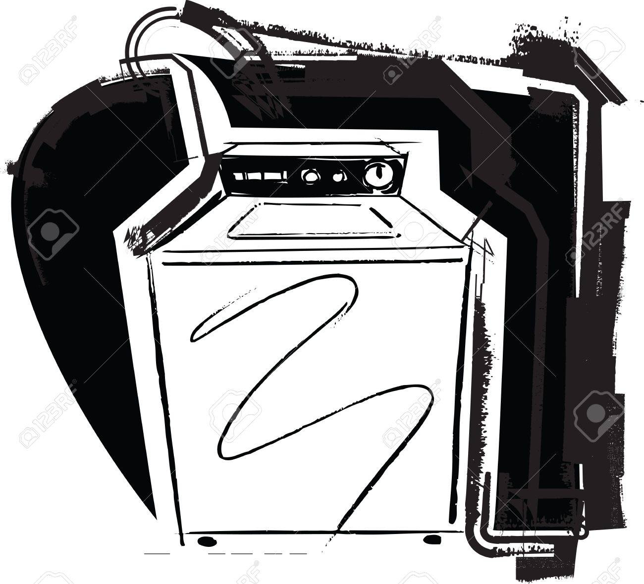 Washing Machine Vector Washing Machine Vector