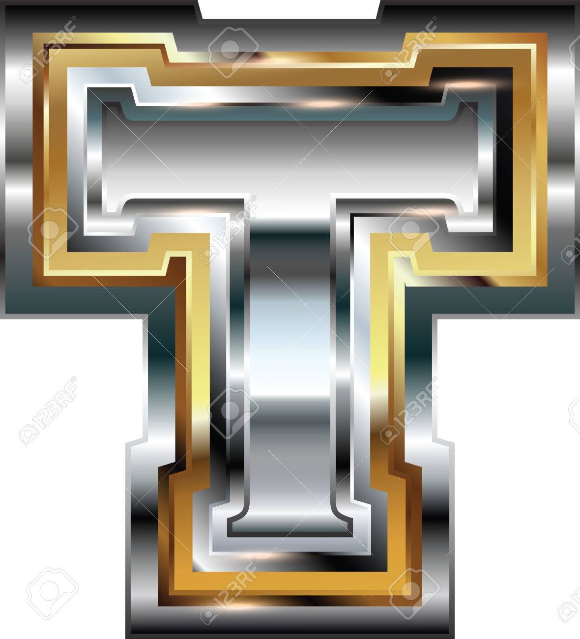 Fancy Font Letter T Royalty Free Cliparts Vectors And Stock Illustration Image