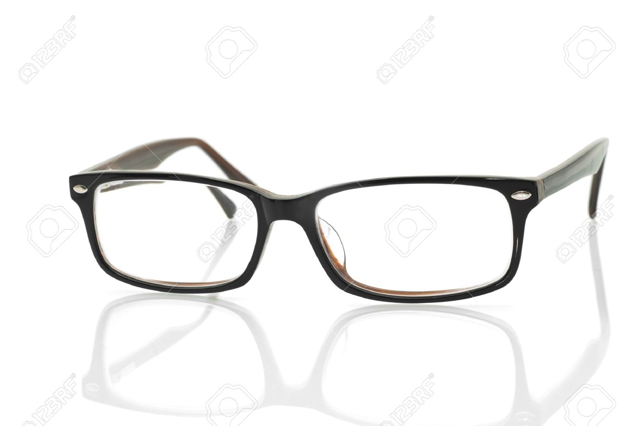 Modern Glasses With Reflection Over White Background Stock Photo - Modern Glasses With Reflection Over White Background Stock Photo modern glasses with reflection over white background stock photo - modern glasses with reflection over white background stock photo