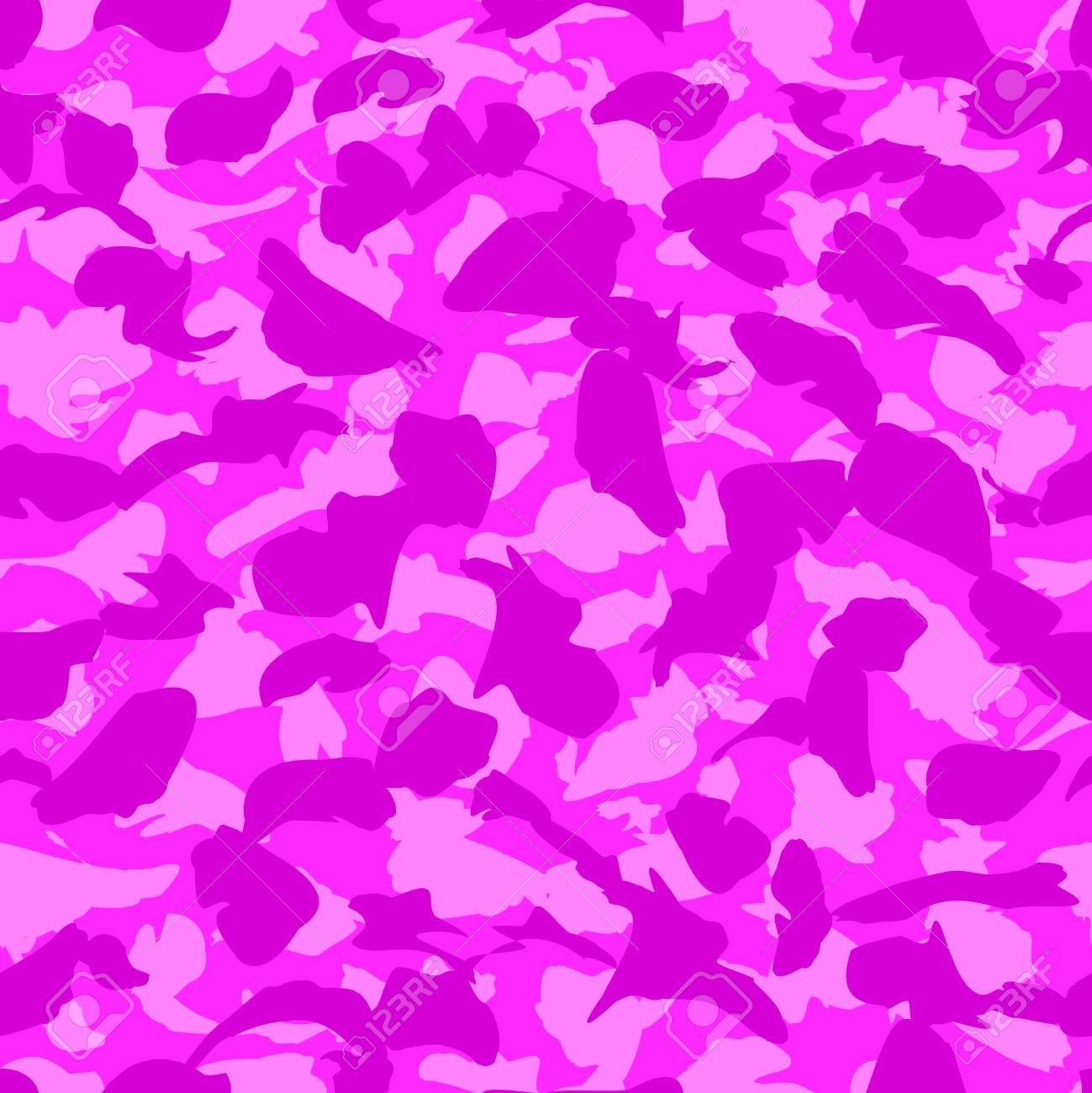 50 迷彩 ピンク 最高の花の画像