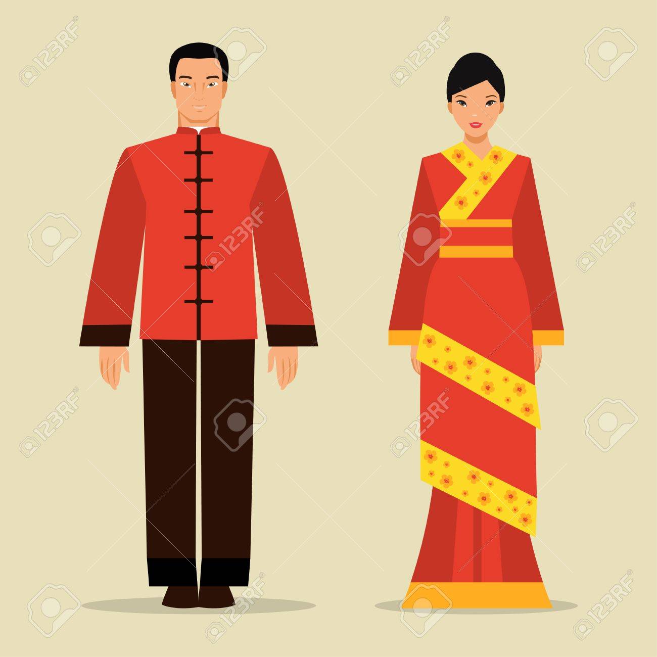Chinese Man And Woman In Traditional National Costume Royalty Free Cliparts Vectors And Stock Illustration Image Chinese Man And Woman In Traditional National Costume Royalty Free Cliparts Vectors And Stock Illustration Image