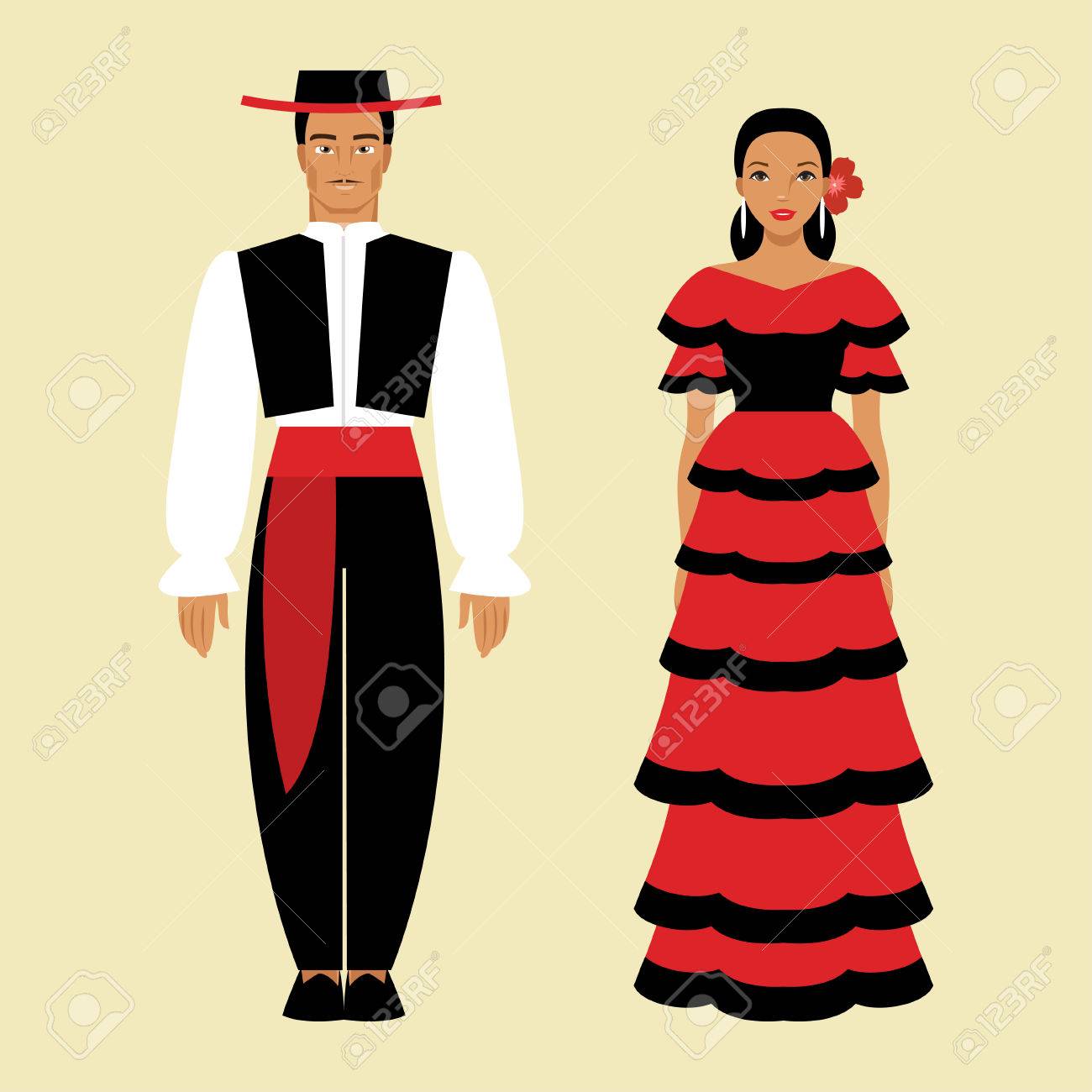 traditional spanish men's clothing