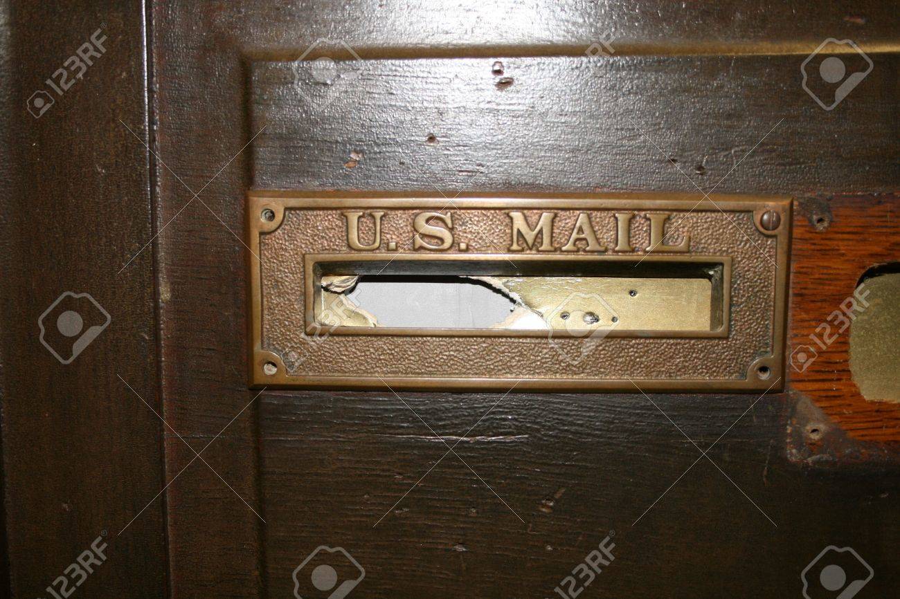 Us mail door slot la roulette russe jeu