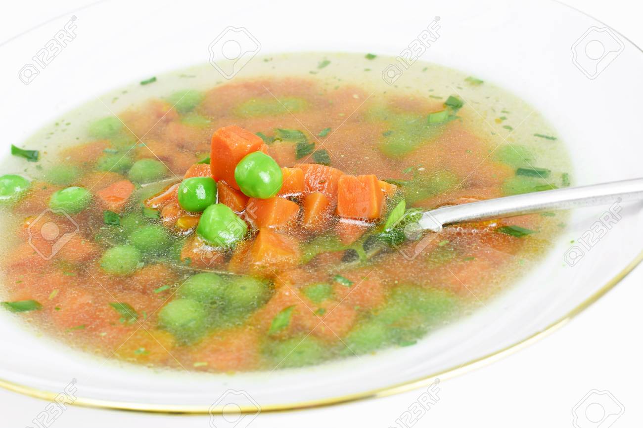 Dieta de sopa de verduras y pollo