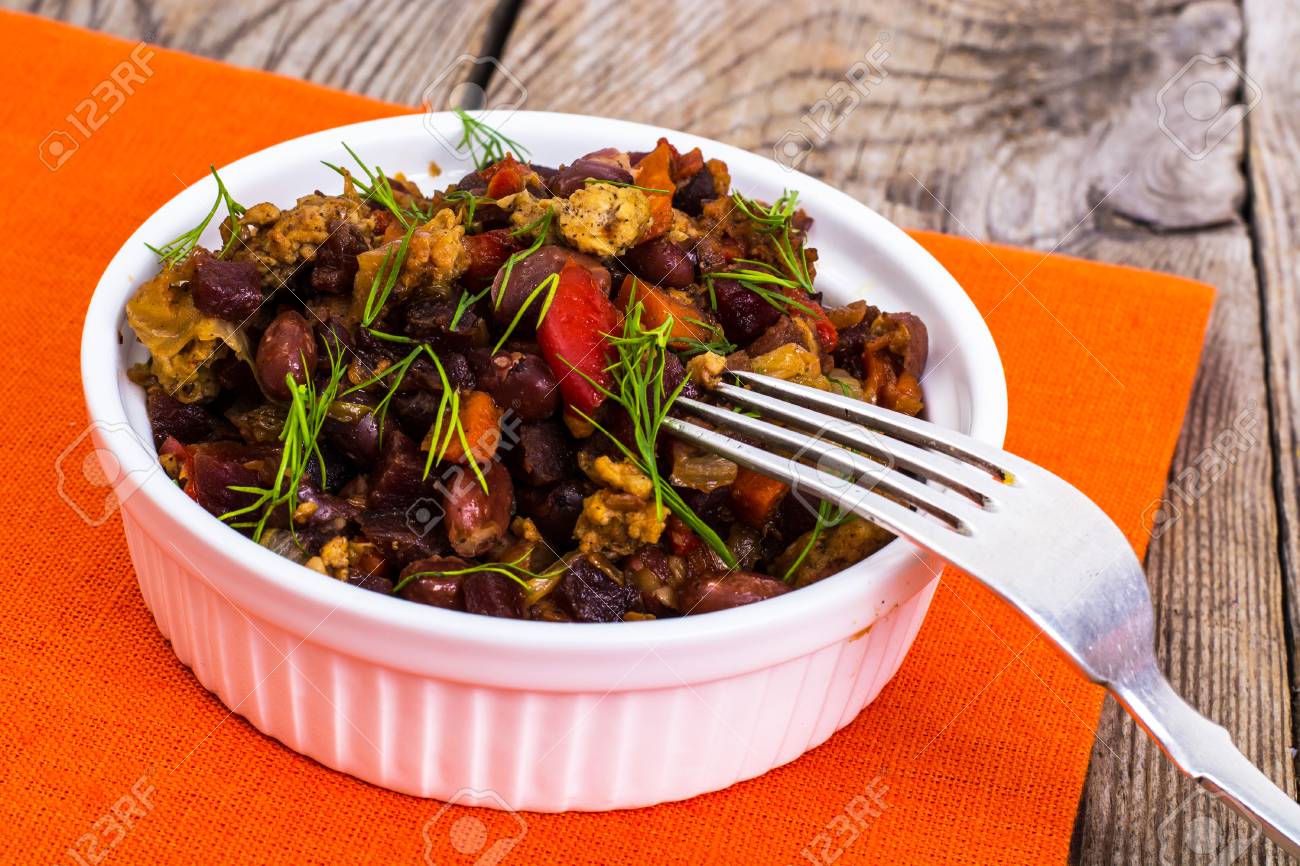 メキシコ料理は 唐辛子と牛肉のひき肉 の写真素材 画像素材 Image