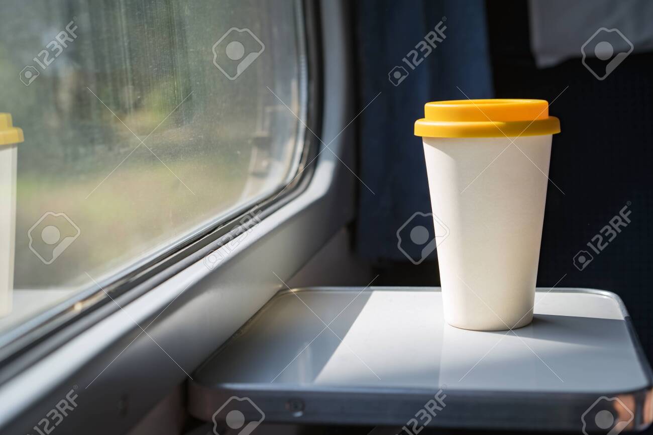 Download A Bamboo Coffee Cup With A Yellow Silicon Lid Coffee To Go On Stock Photo Picture And Royalty Free Image Image 140864565 Yellowimages Mockups