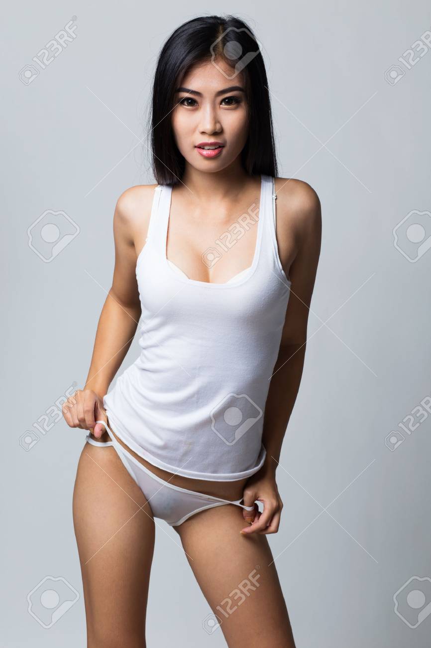 camiseta interior blanca mujer