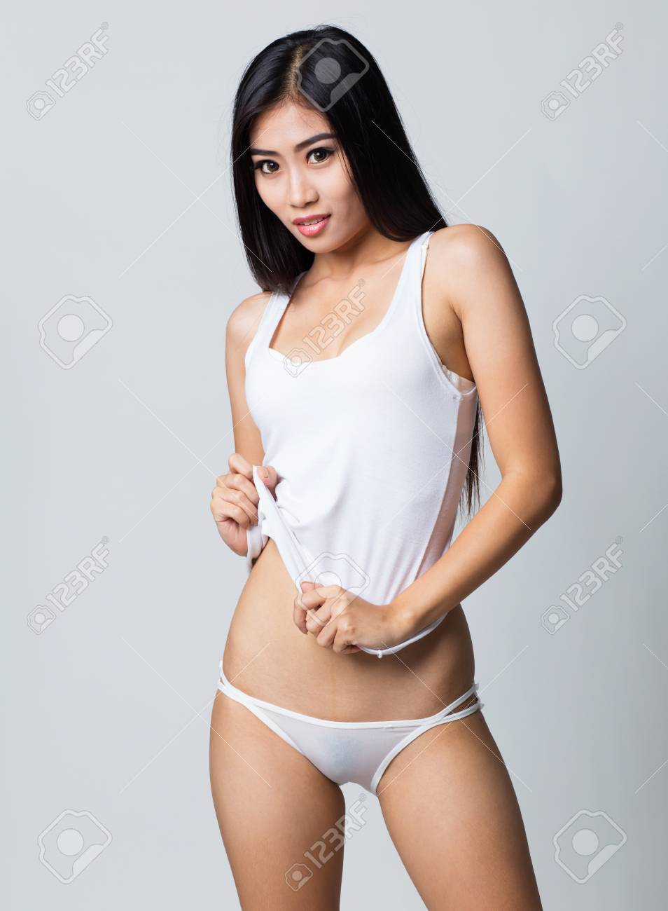 camiseta ropa interior mujer