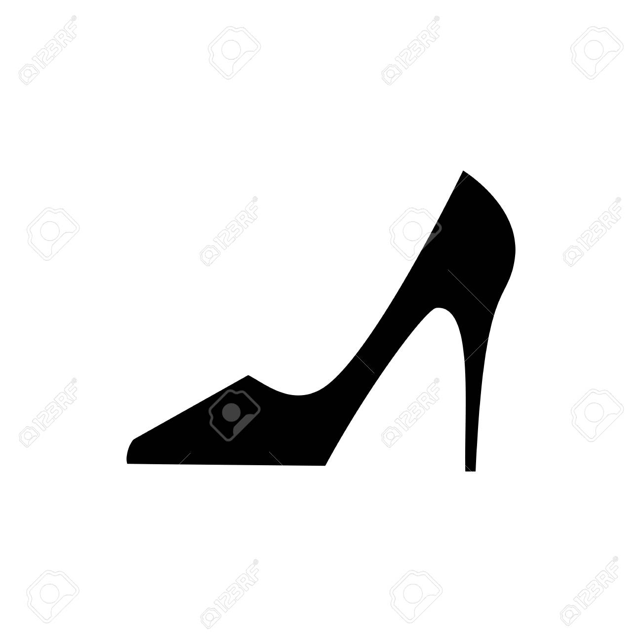 female shoes vector