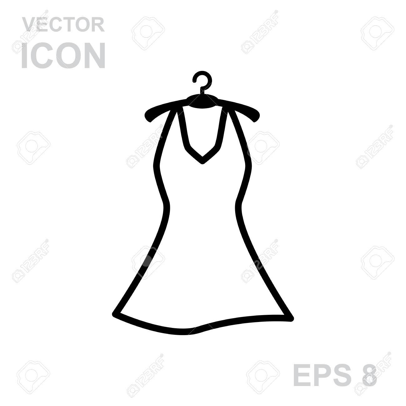 платье на вешалке логотип