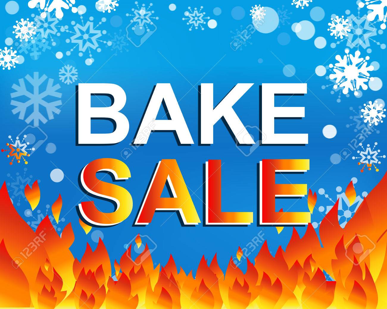 bake sale poster