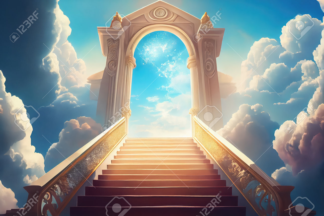 The Pathway To The Heavens Background, Heaven Pictures, Heaven