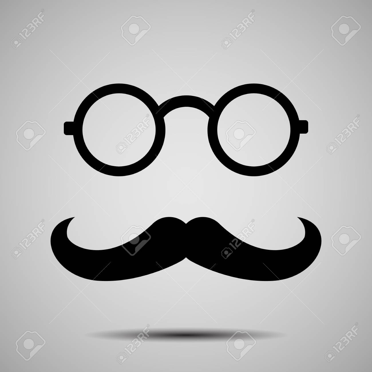 silhouette round glasses