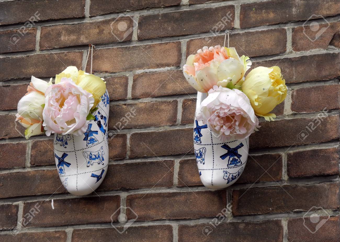 vintage wooden clogs