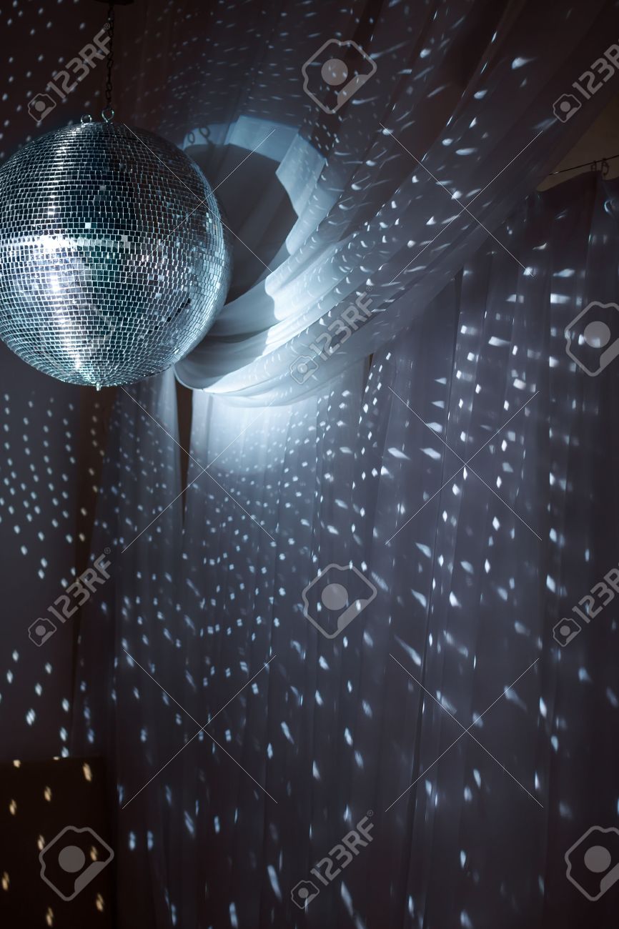 Shiny Disco Ball On Nightclub Good For Background Stock Photo, Picture And Royalty Free Image. Image 40915755.