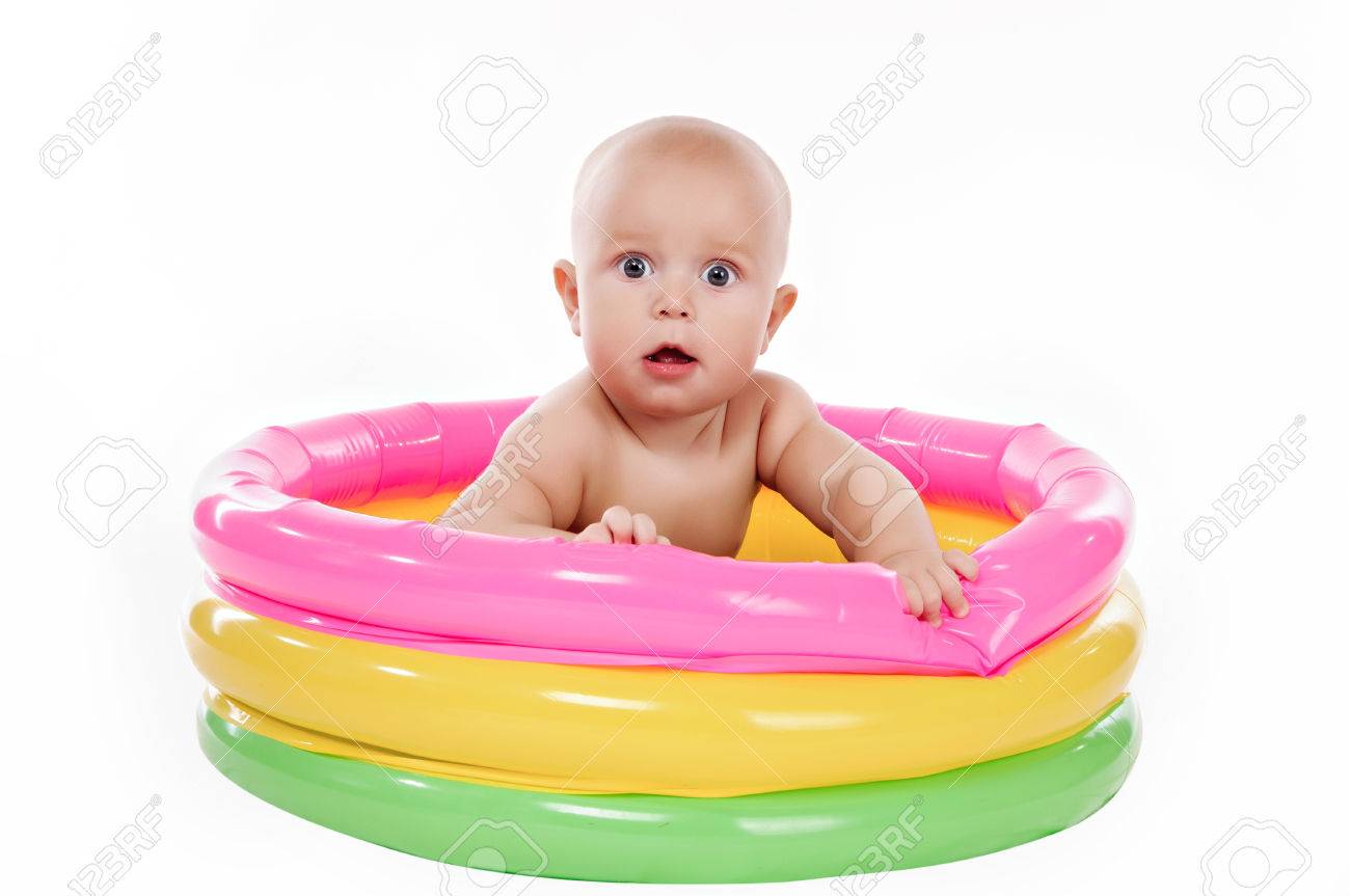 infant inflatable pool
