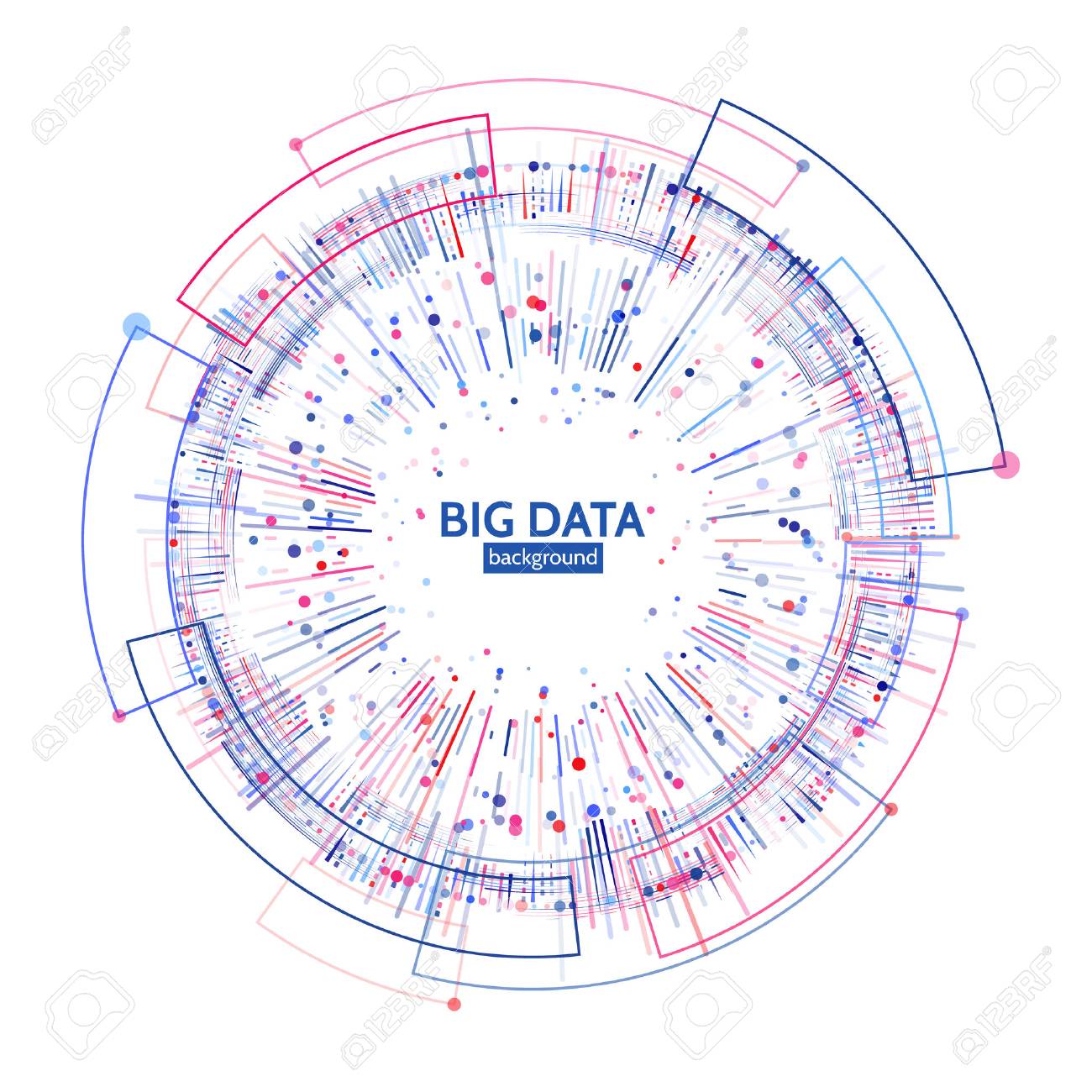 Komplexe Grafische Datenvisualisierung Futuristische Geschaftsanalytik Visualisierung Von Big Data Analysen Mit Linien Punkten Und Pfeilelementen Futuristische Infographic Vektorillustration Lizenzfrei Nutzbare Vektorgrafiken Clip Arts