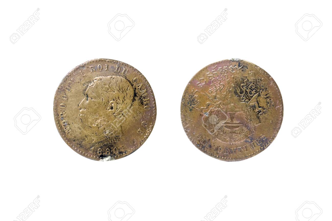 著カンボジア コインの写真素材・画像素材 Image 72191958