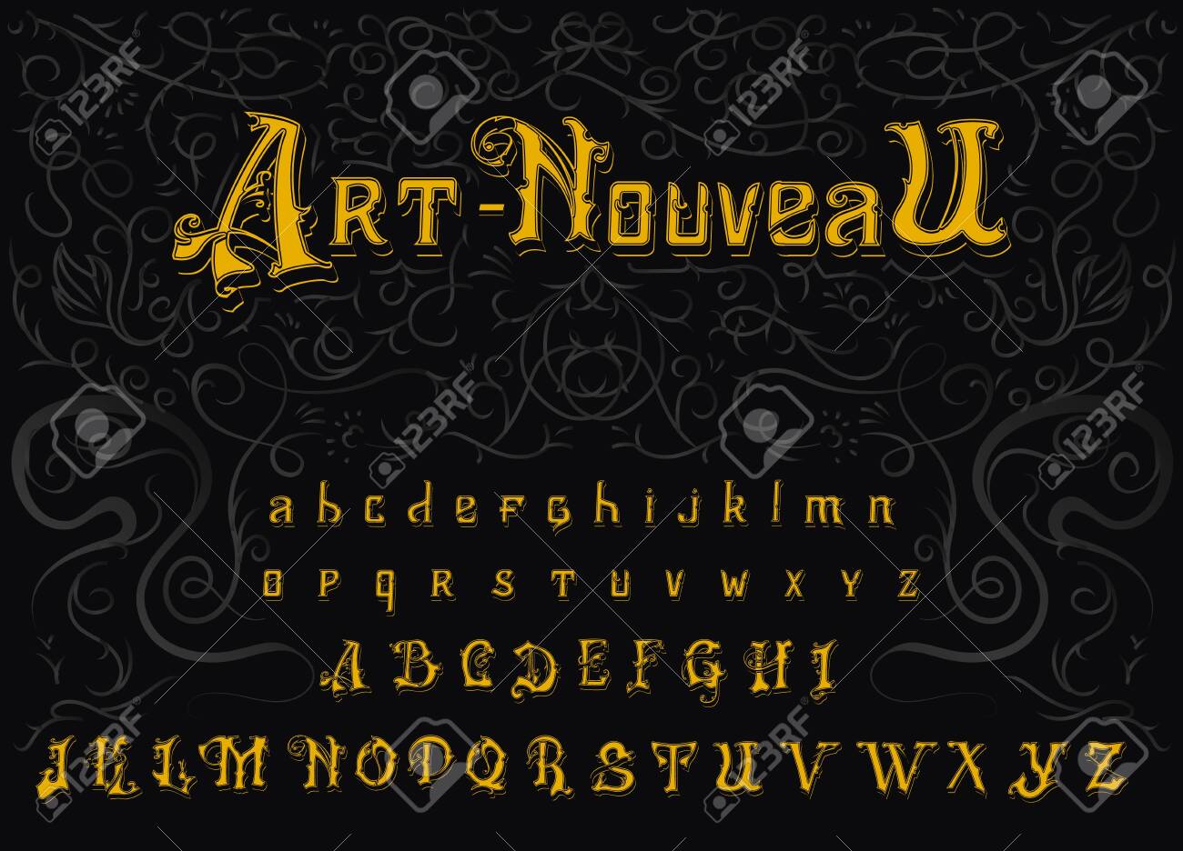 victorian style font victorian style font