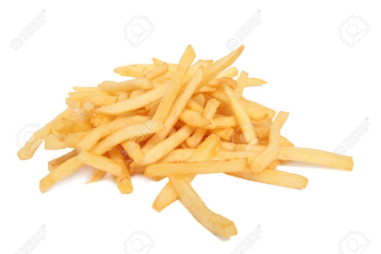 French fries isolated on white - 9273828 French fries isolated on white - 9273828