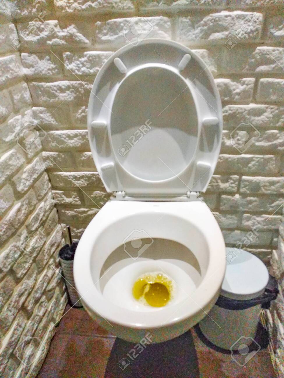 Dressing Room With A White Toilet The Room Is Made Of White Stock Photo Picture And Royalty Free Image Image 148169747