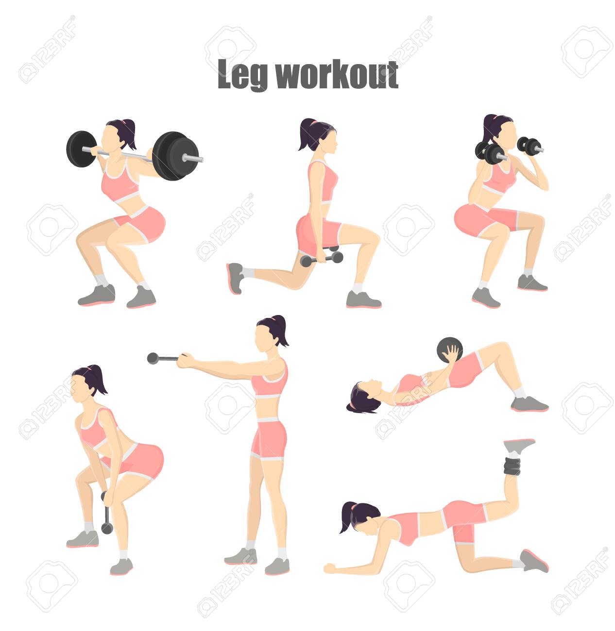 ladies leg workout