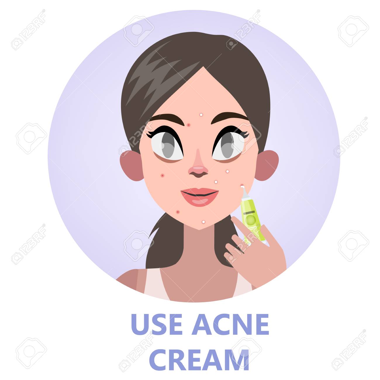 stop washing face acne
